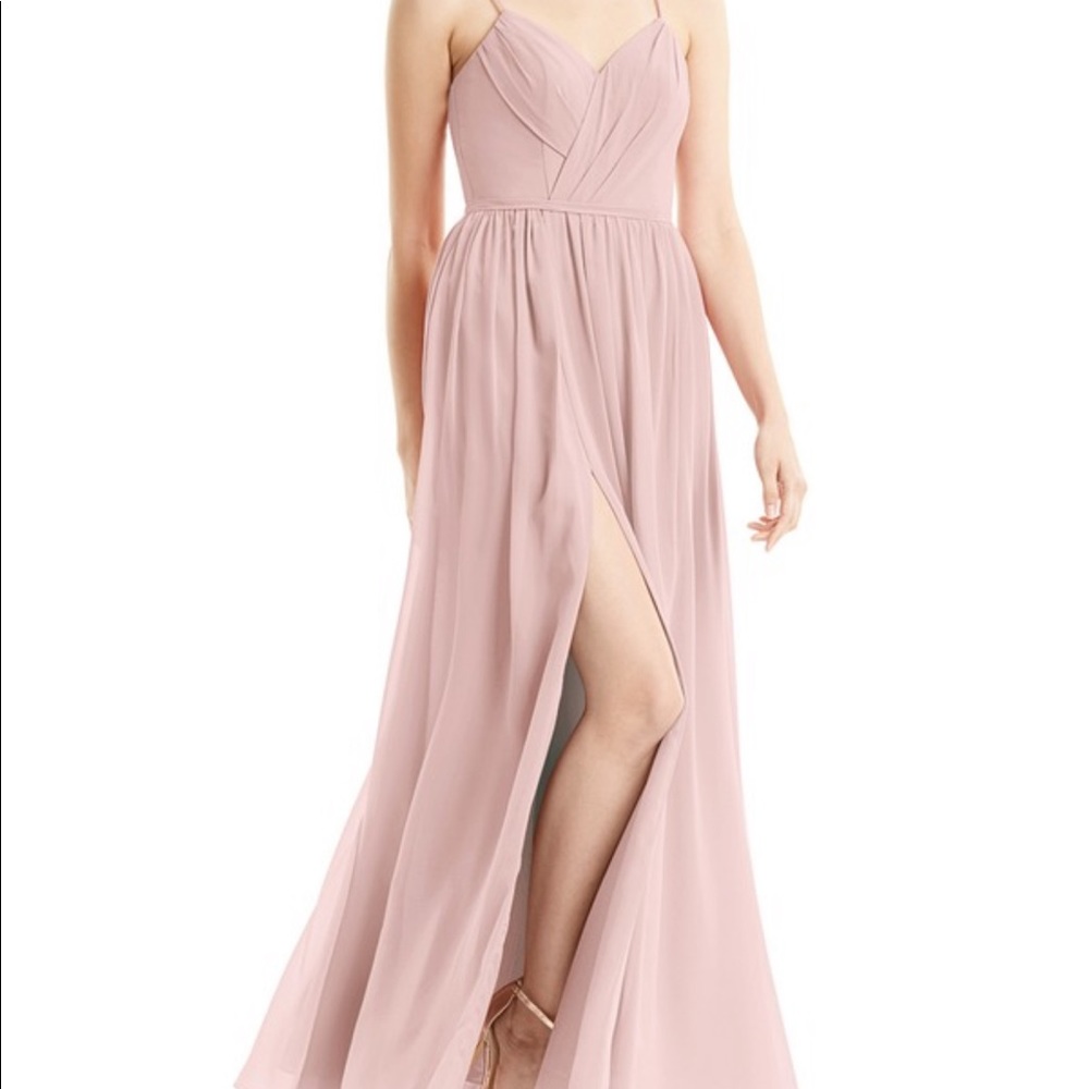 Azazie Dusty Rose Bridesmaid dress